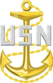 10" Sticker Sign -US Navy Chief Petty Officer Decal Sticker