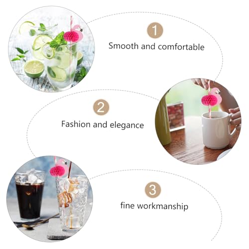 25 pitillos de papel flamenco decorativos miniatura 4