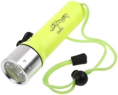 TOMTOP LED Submarine Light Diving Flashlight Underwater Torch Waterproof CREE Q5 Lamp