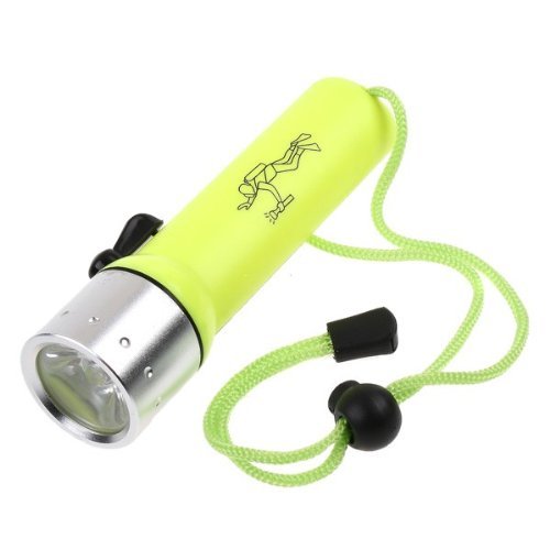 LED Diving Light Diving Flashlight Underwater Torch Waterproof CREE Q5 Lamp
