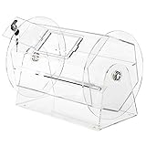 Medium Acrylic Raffle Ticket Drum - Spinning Casino, Bingo, Lottery Drawing by Midway Monsters