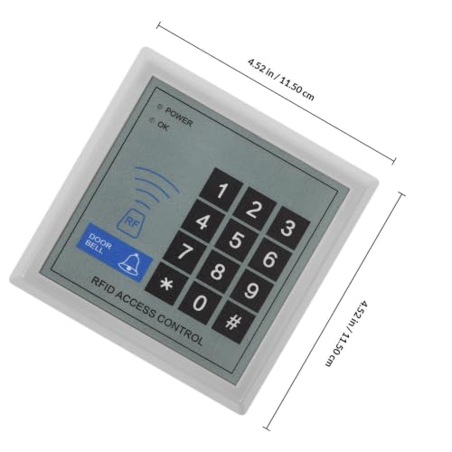 Cerradura de puerta sin llave con teclado para oficinas y edificios 2
