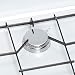 FireFriend KO-6383 Cocina de Gas, 3 quemadores, Metal, Blanco