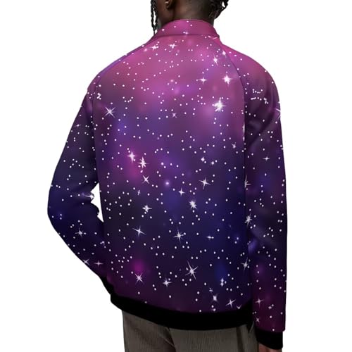 Image of Men's Lightweight Jackets Casual Full Zip Fleece Jacket Men Coats Fashion Long Sleeve Sweatshirt