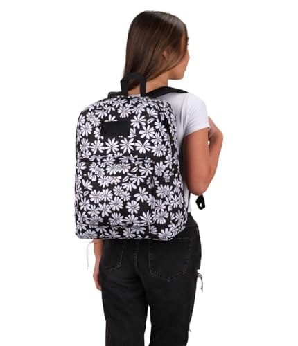 Image of JanSport Superbreak Backpack - Durable, Lightweight Premium Backpack, Punk Pansies Black