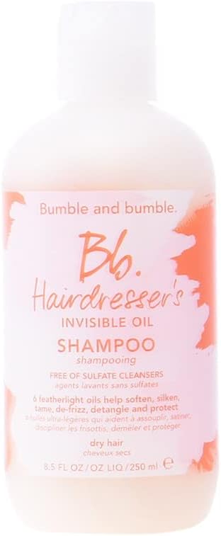 Hairdresser's Invisible Oil Sulfate Free Shampoo, 8.5 Ounce
