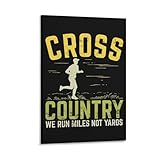 TXDYWZYGS Cross Country Running Canvas Art Poster And Wall Art Picture Print Modern Family Bedroom Decor Posters 08x12inch(20x30cm)