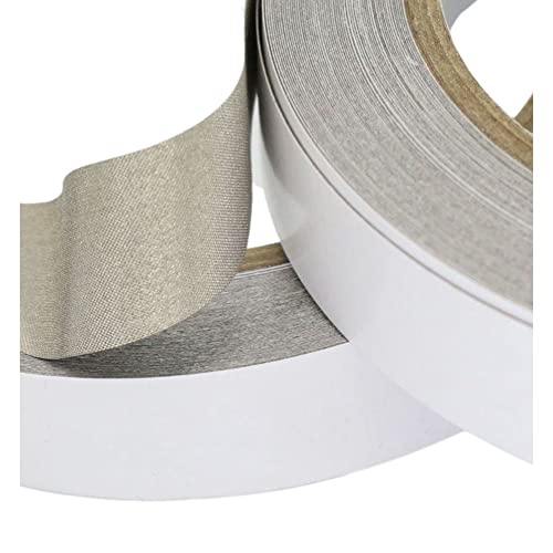 Image of Faraday Tape Double Sided Adhesive Copper Nickel Tape 0.6 Inch W x 65 ft L Faraday Fabric Tape Shielding Conductive Material for Connect Faraday Fabrics, EMI Grounding, RFID Signal Attenuation
