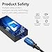 ANFRLE 230W Charger Compatible with MSI Chicony A17-230P1A A12-230P1A Stealth GS66 GS65 GS76 GS75 Laptop Power Supply Adapter