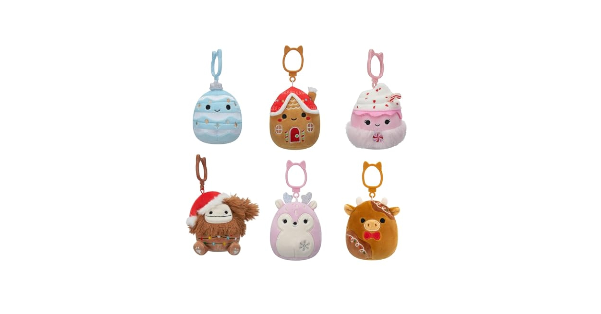 Amazon.com: Squishmallows 2024 Christmas Squad 3.5