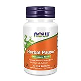 NOW Supplements, Herbal Pause with EstroG-100, (Patented Herbal Extract Blend), 60 Veg Capsules