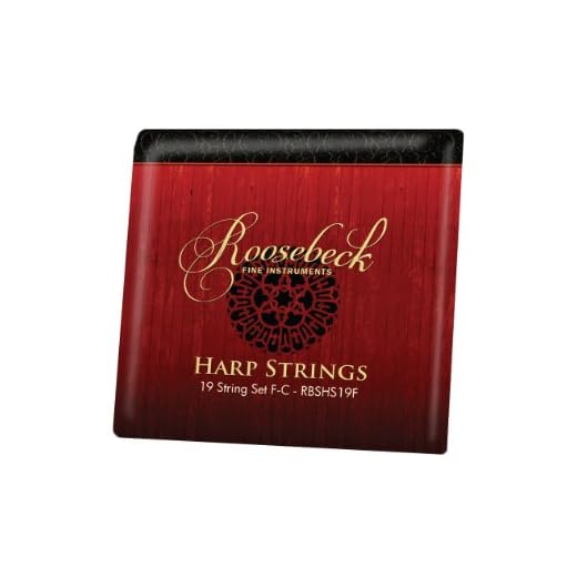Roosebeck Harp String Set, 19, F - C