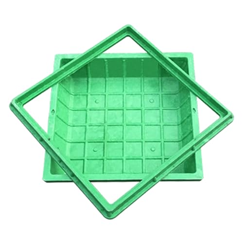 Couvercle décoratif de jardin pour fosse septique ronde B60