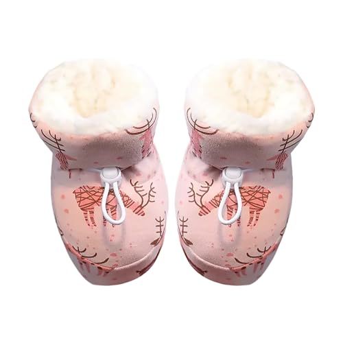 Winter Snow Anti-Slip Soft Sole Warm Sock, 2023 New Warm Cozy Fleece Baby Booties,Warm Fur Baby Boots Shoes
