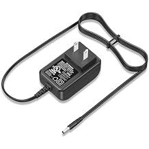 سلك طاقة مدرج 12V لـ Yamaha PA-3C PSR-E360 PSR-E360MA PSR-EW310 PSR-E253 PSR-E263 PSR-E273 محول التيار المتردد لاستبدال لوحة المفاتيح الرقمية بيانو 6.0Ft إمدادات DC طويلة جدًا