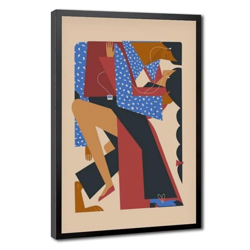 Poster sur toile Shut Up And Dance habillez un mur de salon vide
