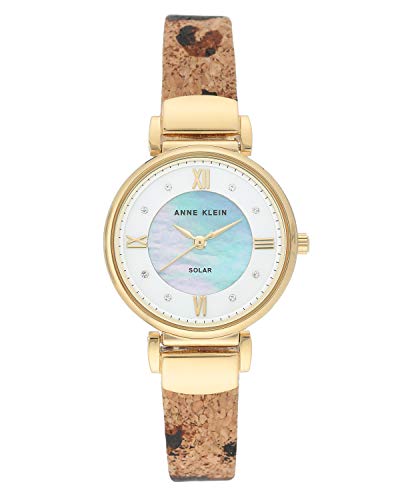 Anne Klein New York Considered Analog Womens Watch - AK3660MPLE (White Dial Gold Colored Strap) (B08B8RNBGZ) Amazon Price History, Amazon Price Tracker