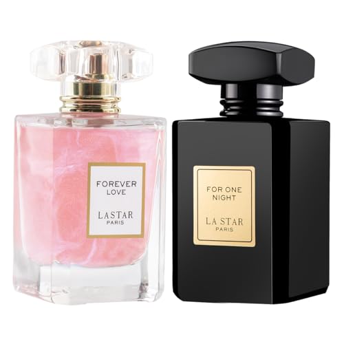 LASTAR 55 ml*2 Perfume de larga duración, fragancia de vainilla...