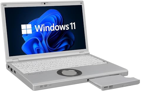 【整備済み品】パナソニック Let's note CF-SZ6|12.1型FHD|Core i5-7200U|メモリ8GB|SSD 256GB|Windows 11 Pro搭載|Webカメラ内蔵|DVDマルチドライブ|軽量ノートPC
