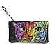 Produktbild Schöne Geldbörse Frauen Mädchen Clutch, Coinskosmetik, Kreditkarte, bunte Katze