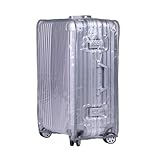 Veemoon Funda Transparente para Maleta 26 Pulgadas y Protectora contra Polvo y Rayones, Cubierta para Equipaje Ruedas Adecuado para Viajes al Aire Libre