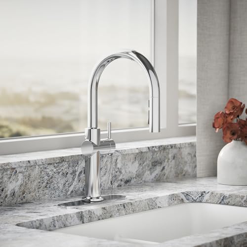 KOHLER 22974-CP Crue Touchless Kitchen Faucet with Pull Down Sprayer, Touchless Activation, Motion Sensor, Hands-Free Faucet, Polished Chrome by Kohler - Image 2