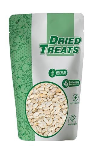 Image of Dried Treats Muskmelon Seeds (Kharbooj Beej) 200 Grams - Rich in Protein, Fiber, Omega Fats & Antioxidants | Perfect for Homemade Laddoos, Halwa & Sweets | Energy Snack for Moms, Kids & Office Employees