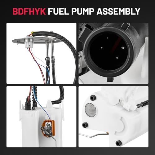Image of BDFHYK Electric Fuel Pump Module Assembly Compatible with Ford F-250 Super Duty /F-350 Super Duty /F-450 Super Duty /F-550 Super Duty 1999-2004 6.0L V8, 7.3L V8,5.4L V8, 6.8L V10 Replace E2238M