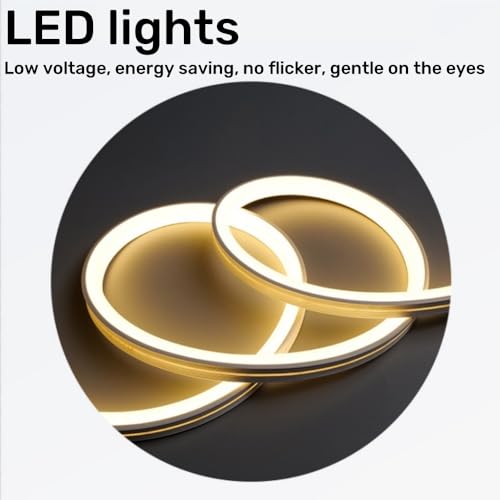 Horloge murale décorative 3D en grès avec éclairage LED indirect - 6