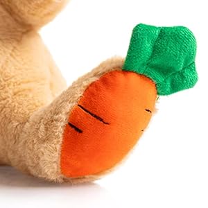 Plushbunnystuffedanimalcutecarrotrabbitplusheastergiftforkids15inchtan Urban Country Home Decor Plush bunny stuffed animal cute carrot rabbit plush easter gift for kids 15 inch tan urban country home decor
