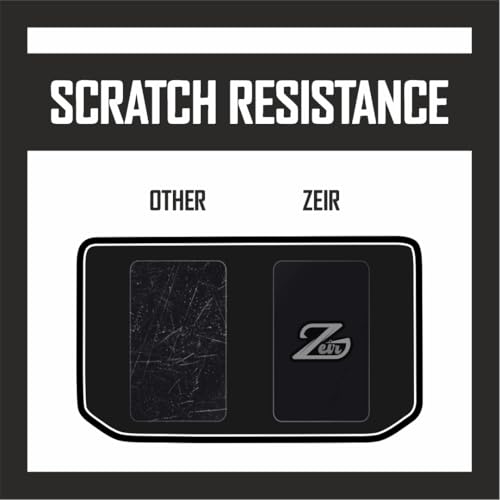 Image of ZEIR [2 PACK] Screen Protector Compatible with HERO GLAMOUR X 2026 Digital Meter Scratch Guard For GlamourX | Water Resistant | 9H Bike Instrument Cluster Scratch Cover Accessory 2025+ [Not Tempered Glass] (Glamour X - Pack2)