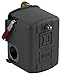 Square D by Schneider Electric 9013FYG2J25M1 Air-Pump Pressure Switch, NEMA 1, 60-80 psi Pressure Setting, 20-65 psi Cut-Out, 15-30 psi Adjustable Differential, Auto/Off Cut-Out Lever