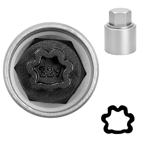Image of 329 Wheel Locking Nut Key for Mercedes Benz, Lug Nut Removal Tool