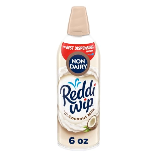 Reddi-wip Vegan Non-Dairy Whipped Topping Made with Coconut ...