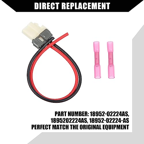 Image of Blower Motor Connector Plug Wire Harness 8 inch Pigtail Kit with Heat Shrinks Connectors for Kia Forte 2013-2018 /8 Inches A /C Blower Motor Pigtail Wiring Kit / 1Set
