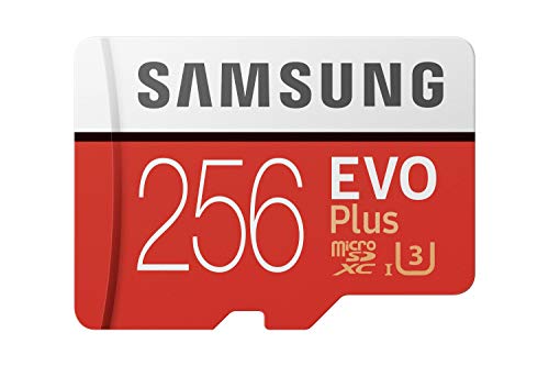 Image of Samsung EVO Plus 256GB microSDXC UHS-I U3 100MB /s Full HD & 4K UHD Memory Card with Adapter (MB-MC256HA)
