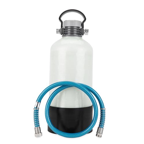 Camco TastePURE XXL Camper/RV Water Filter - Prevents Bacteria Growth & Reduces Bad Taste, Odor & More - Features Long-Term Water Filtration w/GAC & KDF - Includes 4\' RV Drinking Water Hose (40015) - Thumbnail 7