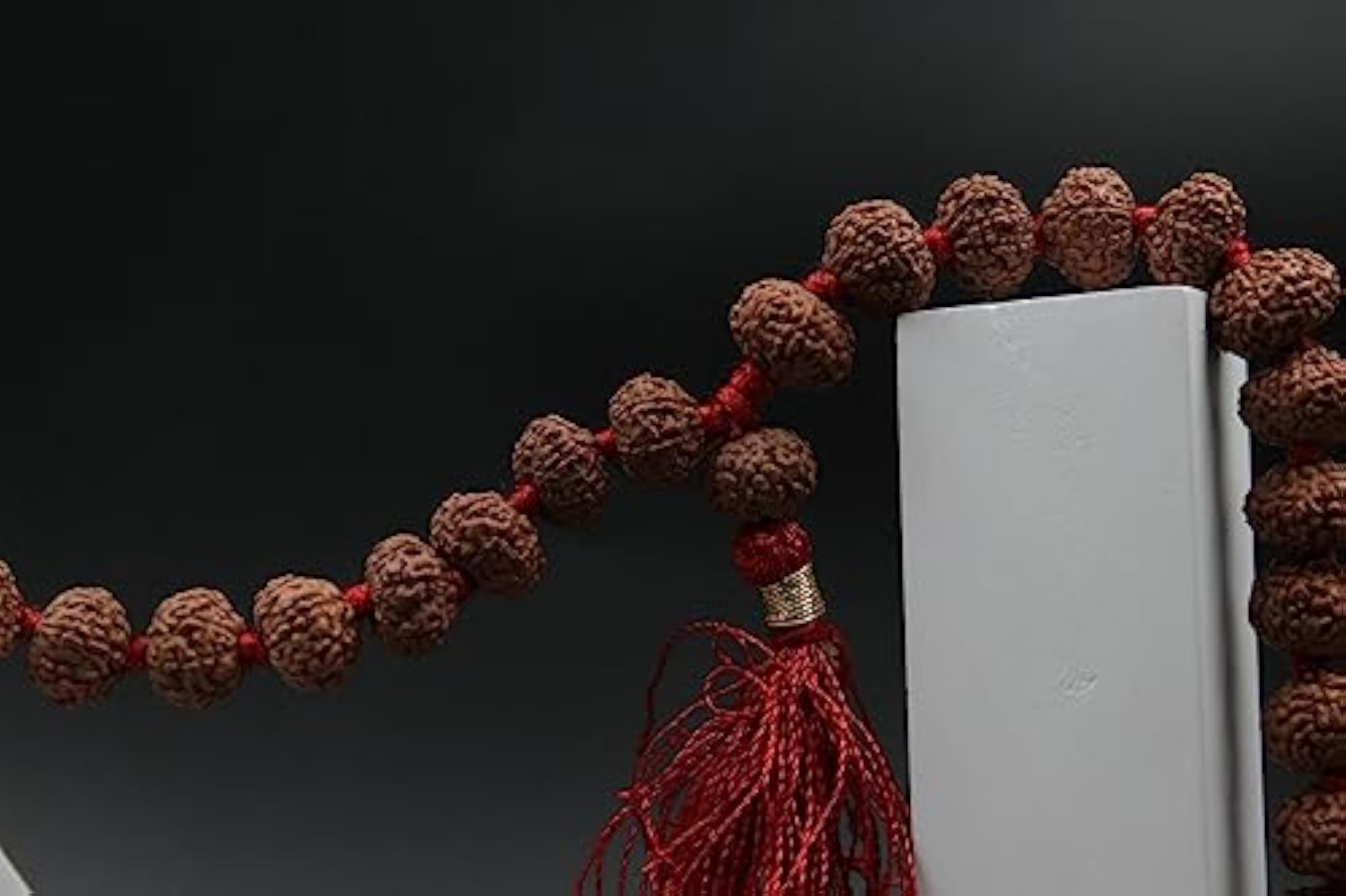 Dharmsaar 8 Mukhi Rudraksha Mala for Men