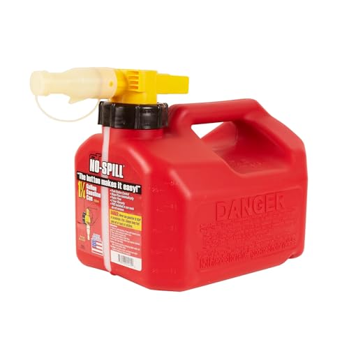 No Spill 1.25 Gallon Gas Can