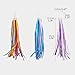 Colorful Bike Tassels Ribbon Fashion Bike Handlebar Streamers Funny Bicycles Ornaments for Kids Children Easy to Use Bike Handlebar Streamers Decoration for Kids Bike Accessories for Children