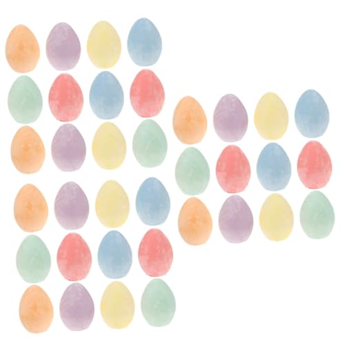 Craies lavables en forme d'œuf pour enfants et adultes x36