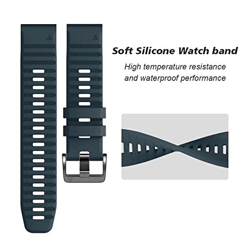 Bracelet Garmin Fenix 7X Easyfit vert armée à libération rapide