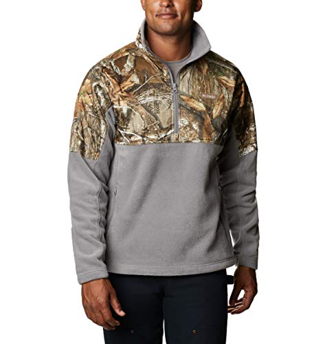 Image of Columbia mens Phg Fleece Overlay 1 /4 Zip
