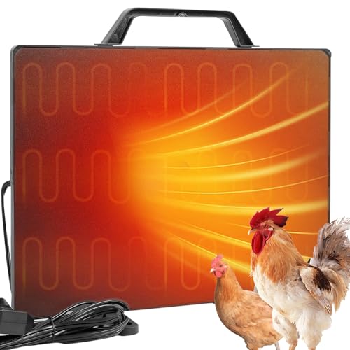 Chicken Coop Heater for Winter, Safe 140W Radiant Heat Panel