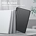 JETech Case for Samsung Galaxy Tab S10 Lite / S10 FE / S9 FE 10.9-Inch with S Pen Holder, Slim Folio Stand Protective Tablet Cover, Multi-Angle Viewing (Black)