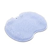 FZCRRDU KOCCAE Fußbürste Wäscher Massagegerät Dusche mit Saugnapf Silikon, Dusch Fußmassagegerät Scrubber, EIN Beruhigendes und Entspannendes Massage-Pad Zum Reinigen und Massieren der Füße (blue)