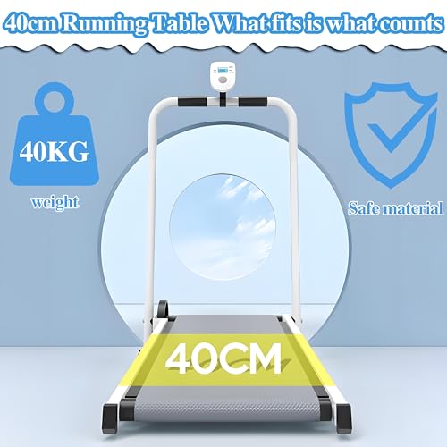 Image of Foldable Kids Treadmill - Self-Propelled Indoor Exercise Machine for Ages 3-15, Compact Workout Equipment with Display, Ideal for Home Play Gym Fitness
