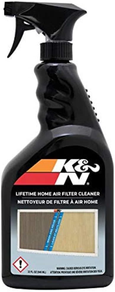 HVAC Filter Cleaner: 32 Oz Spray Bottle Filter Cleaner and Refresher; Restores K&N Home Air Filter Performance; 99-6010