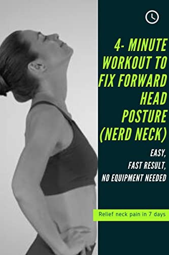 FIX Forward Head Posture IN 7 DAYS!! (Daily Corrective Workout Routine in 4 Mins No Equipment needed)