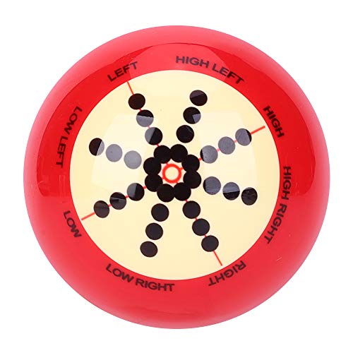 Bola de billar portátil Ejoyous con puntos de asistencia para mejorar la puntería 5